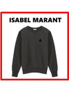 Men's Mike Logo Sweatshirt Dark Brown - ISABEL MARANT - BALAAN 2