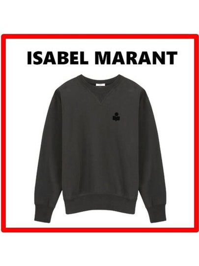 Men's Mike Logo Sweatshirt Dark Brown - ISABEL MARANT - BALAAN 2