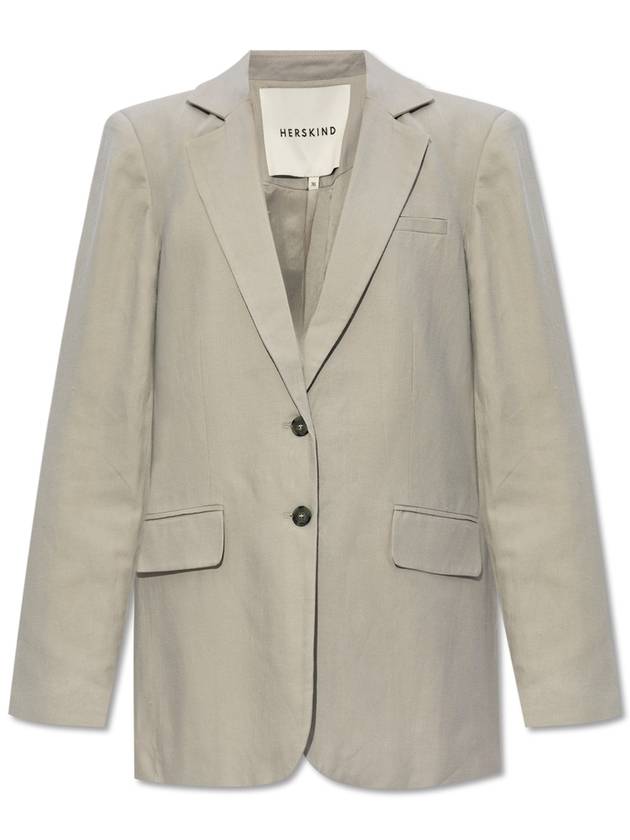 HERSKIND ‘Mercy’ Blazer, Women's, Grey - BIRGITTE HERSKIND - BALAAN 1