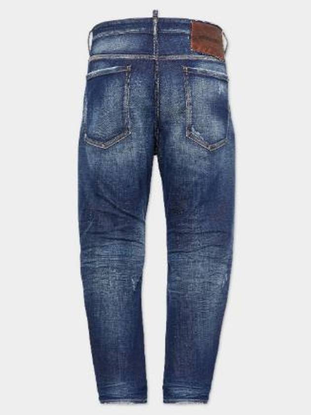 24FW Denim Straight Pants S74LB1576 S30342 470 BLUE - DSQUARED2 - BALAAN 5