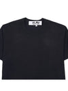 Men's Invader Sleeve T-Shirt P1T328 BLACK - COMME DES GARCONS - BALAAN 3