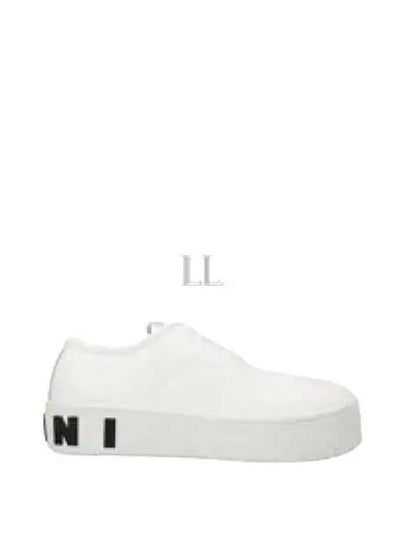 Maxi Logo Low Top Sneakers White - MARNI - BALAAN 2