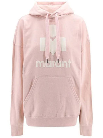 MANSEL Logo Hoodie Pale Rose SW0001FA A1M07E PREU - ISABEL MARANT - BALAAN 1