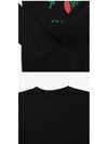 Zebra Graphic Print Organic Cotton Sweatshirt Black - PAUL SMITH - BALAAN.