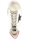 Women's Red Tab Black Star Low Top Sneakers White - GOLDEN GOOSE - BALAAN 5