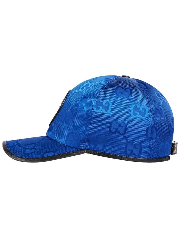 Metal Detail Off The Grid Ball Cap Blue - GUCCI - BALAAN 4