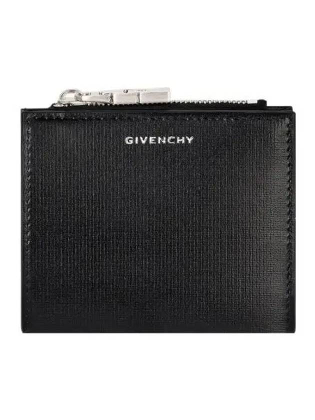 Classic 4G Leather Half Wallet Black - GIVENCHY - BALAAN 2