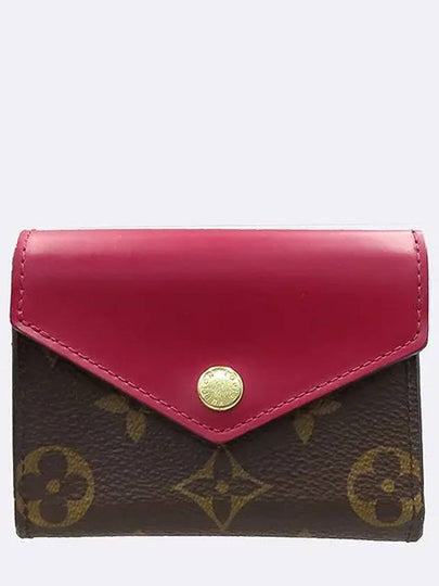 M62932 Fuchsia Color Monogram Canvas Zo Wallet Ring - LOUIS VUITTON - BALAAN 2