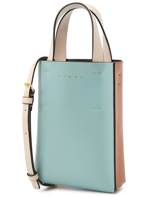 Nano Museo Tote Bag Blue - MARNI - BALAAN 3