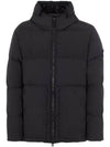 Naslan Light Watro Down Hooded Padded Black - STONE ISLAND - BALAAN 2