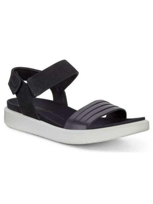 Flowt Strap Sandals Black - ECCO - BALAAN 2