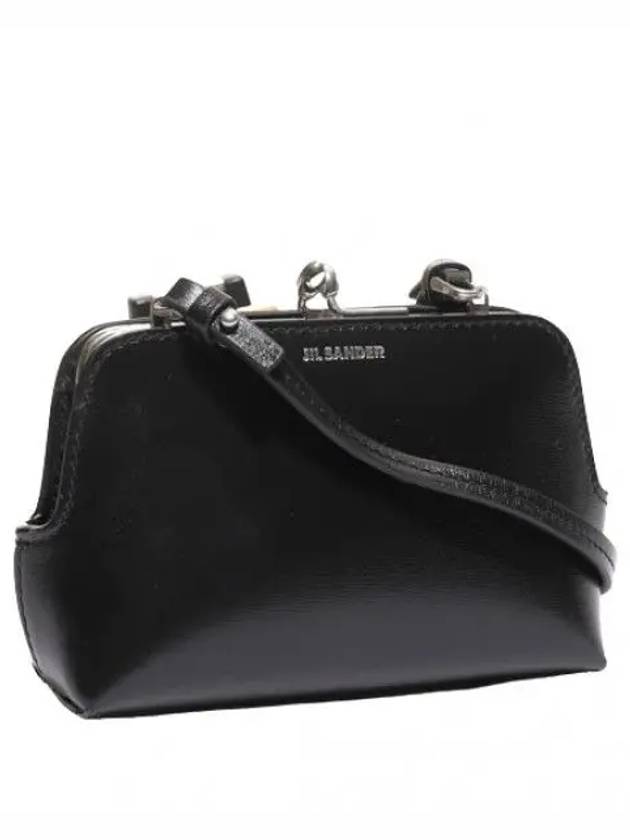 Goji Micro Shoulder Bag Black - JIL SANDER - BALAAN 2