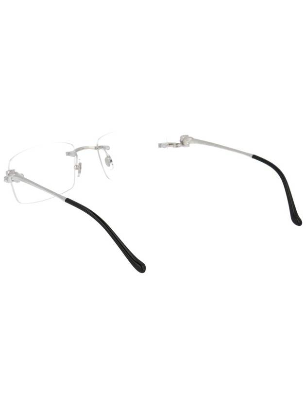 Rectangular Rimless Glasses CT0281O 002 - CARTIER - BALAAN 5