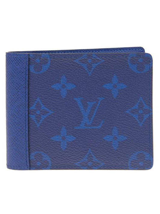 Monogram Multiple Half Wallet Blue - LOUIS VUITTON - BALAAN 1