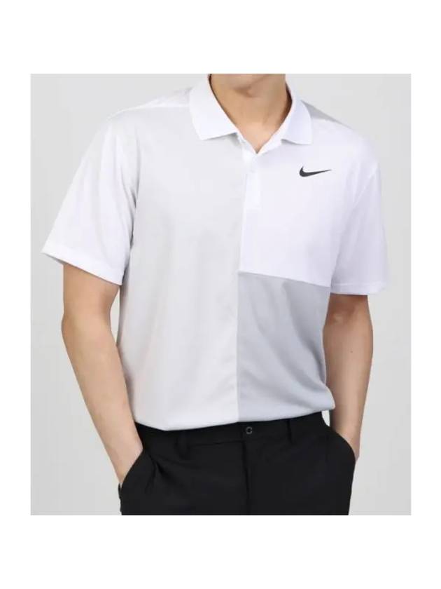 Golf Shoes Men's Golf Dry Fit Victory Block Polo FD5827 100 M NK DF VICTORY POLO BLCKD - NIKE - BALAAN 1