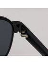 Eyewear Logo Polarized Sunglasses Black Grey - PRADA - BALAAN 7