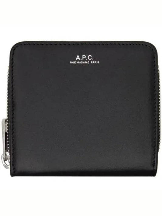 Emmanuelle Compact Half Wallet Black - A.P.C. - BALAAN 2