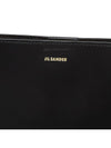 Tangle Large Leather Shoulder Bag Black - JIL SANDER - BALAAN 8