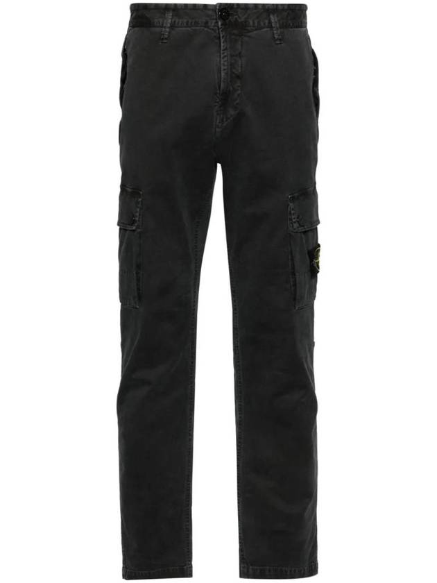 Compass Badge Cargo Straight Pants Beige - STONE ISLAND - BALAAN 1