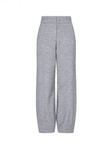 Women s Wool Blend Knit Pants Melange Gray 270171 - EMPORIO ARMANI - BALAAN 1