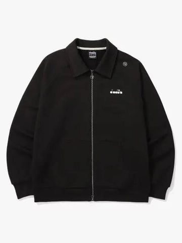 Diadora Comfy S Zip up Jacket BLACK - DIADORA - BALAAN 1