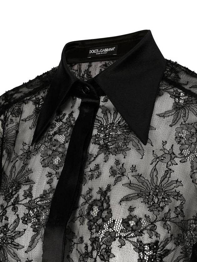 23 fw Lace Shirt F5R42TMLMAEN0000 B0710937068 - DOLCE&GABBANA - BALAAN 4