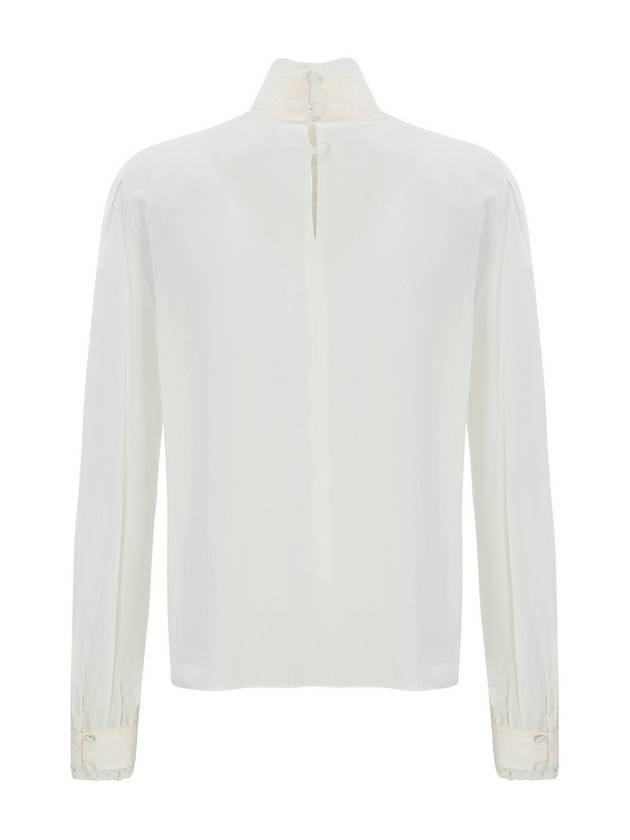 Soft Cotton Lace Trim Blouse - NARU KANG - BALAAN 3