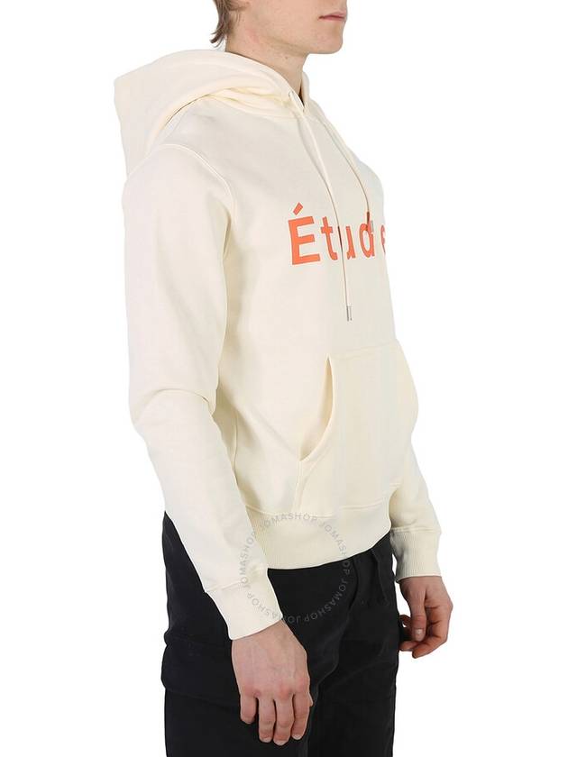 Etudes Off White Klein Logo Print Hoodie, Size X-Small - ETUDES - BALAAN 2