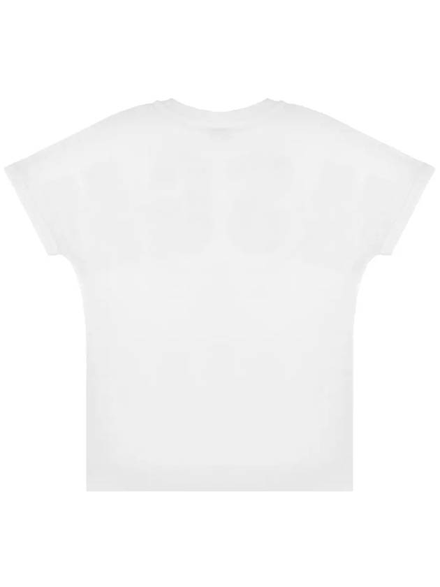 Kids Logo Printing T Shirt S4MSJUTH006 001 - MSGM - BALAAN 3