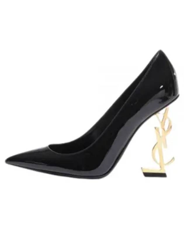 Patent Leather Opyum Pumps Black - SAINT LAURENT - BALAAN 2