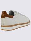 Grained Calfskin Low-Top Sneakers Panama - BRUNELLO CUCINELLI - BALAAN 7