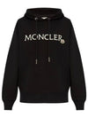 Women s Logo Embroidered Hoodie 8G00019 89A1K 999 - MONCLER - BALAAN 1