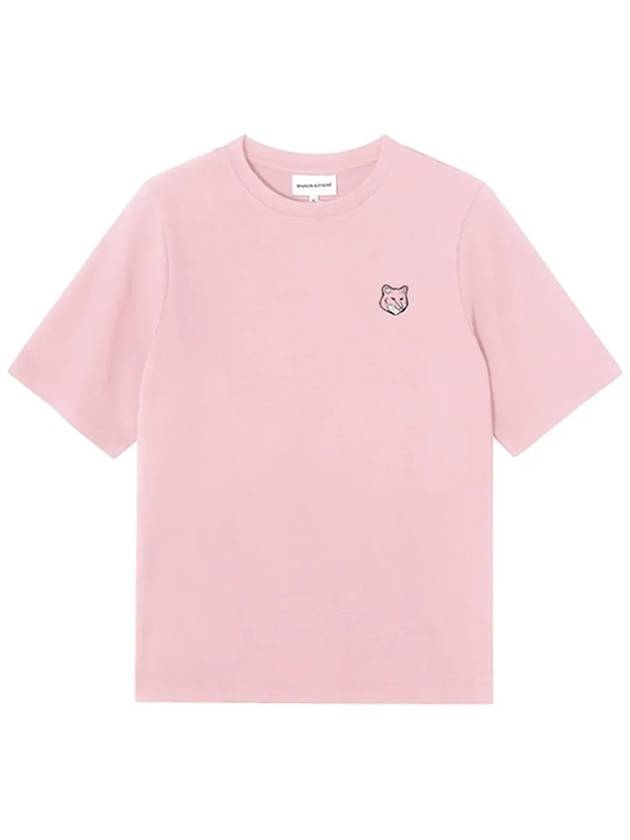 Bold Fox Head Patch Comfort Short Sleeve T-Shirt Pasture Rose - MAISON KITSUNE - BALAAN 6