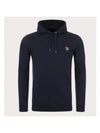 MENS REG FIT HOODY ZEBRA M2R 284S KZEBRA 49 zebra patch hooded sweatshirt - PAUL SMITH - BALAAN 1