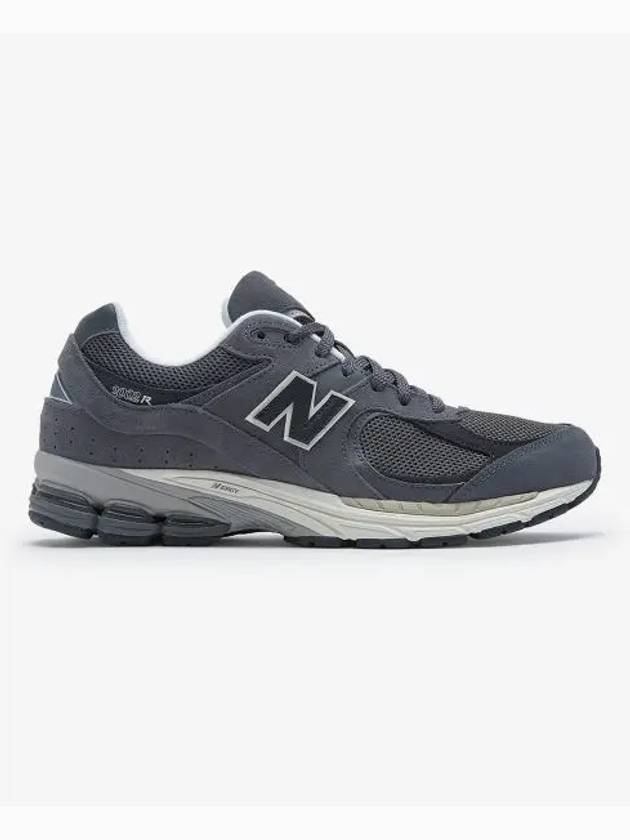 Men's 2002R Low Top Sneakers Dark Grey - NEW BALANCE - BALAAN 2