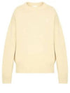 De Coeur Crewneck Knit Top Ivory - AMI - BALAAN 1