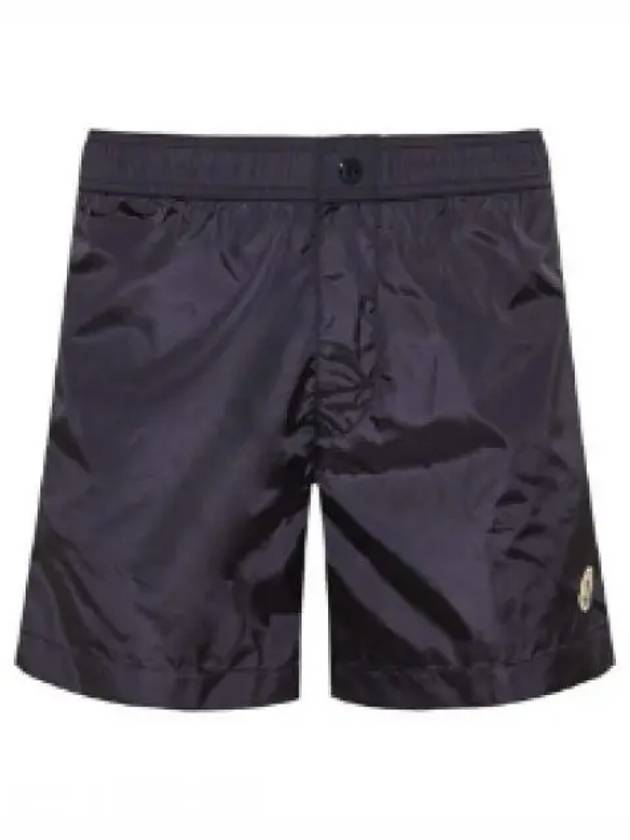 24 2C00021 53326 743 Logo Patch Swim Shorts - MONCLER - BALAAN 1