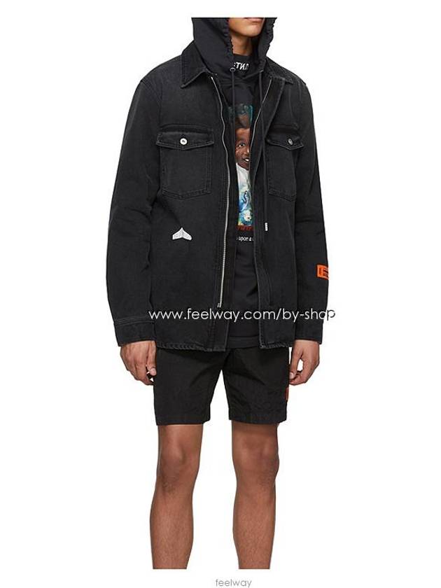 Denim Jacket HMYD003S20797006 - HERON PRESTON - BALAAN 4