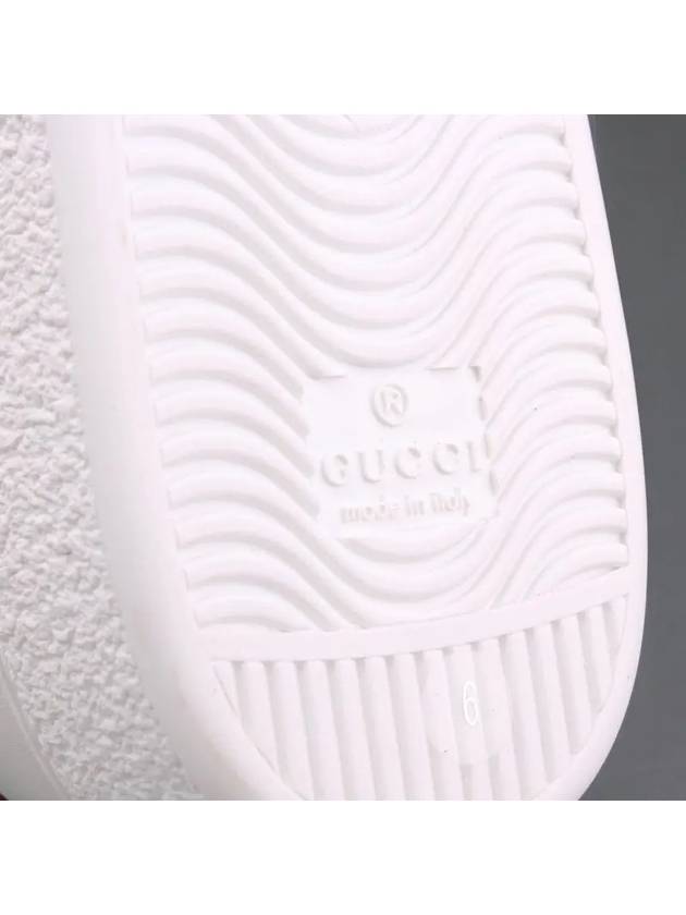 Ace Interlocking G Low Top Sneakers White - GUCCI - BALAAN 6