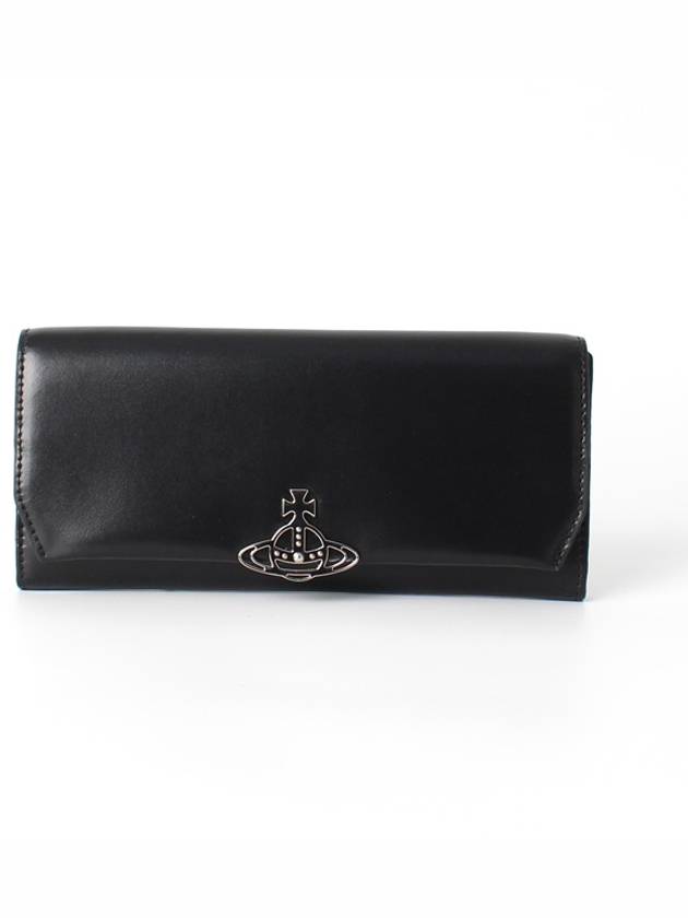 Jordan Long Wallet Pouch Black - VIVIENNE WESTWOOD - BALAAN 3