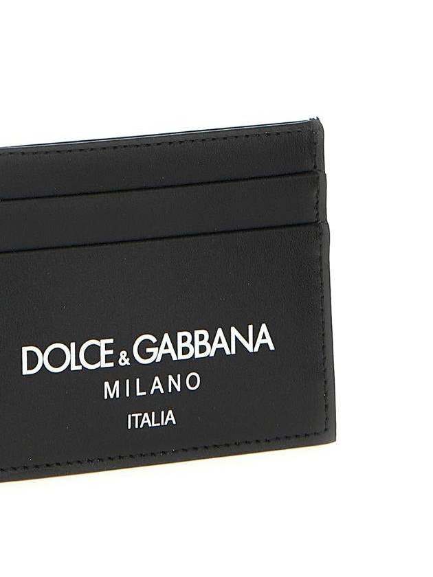 Logo Print Card Wallet - DOLCE&GABBANA - BALAAN 4