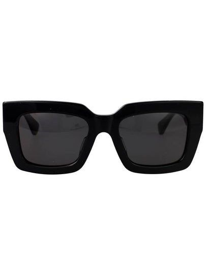 Bold Square Sunglasses Black - BOTTEGA VENETA - BALAAN 2