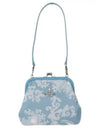 ORB Cotton Shoulder Bag Blue Coral - VIVIENNE WESTWOOD - BALAAN 2