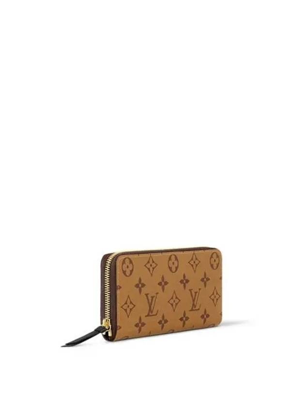 Clemence Monogram Long Wallet Brown - LOUIS VUITTON - BALAAN 3