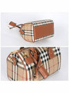 Check Mini Bowling Bag Archive Beige Briar Brown - BURBERRY - BALAAN 5