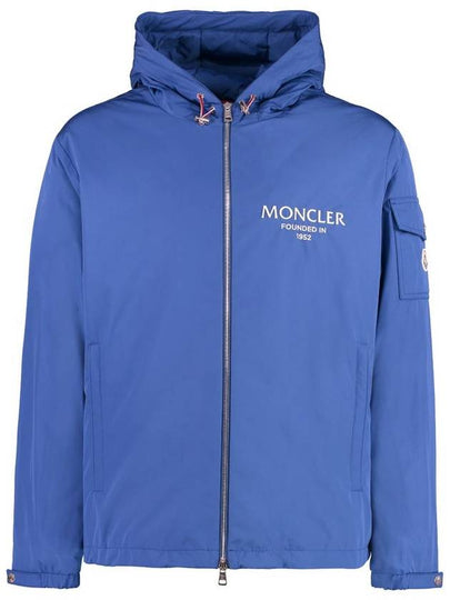 Granero short down hooded zip up blue - MONCLER - BALAAN 2