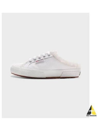 Superga 2402 Mule FUR white - SUPERGA - BALAAN 1