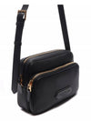 Logo Leather Cross Messenger Bag Black - TOM FORD - BALAAN.