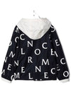 Kids Women Logo Hooded Jacket 1A000 38 595XN 778 - MONCLER - BALAAN 3