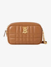 TB Logo Quilted Mini Shoulder Bag Brown - BURBERRY - BALAAN 3